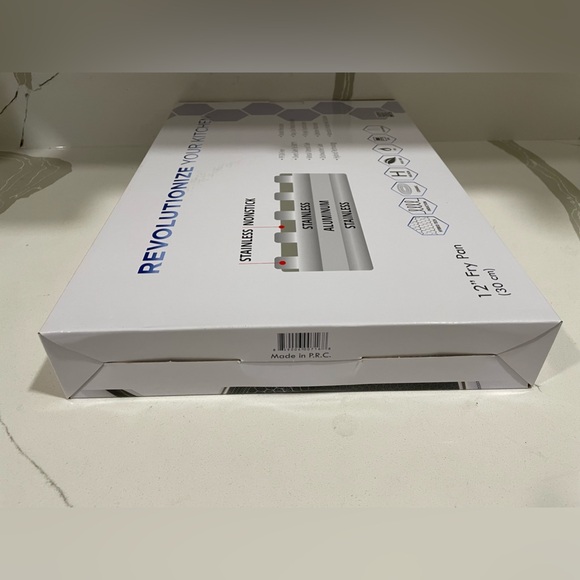 New/HEXCLAD  Hybrid Fry Pan, 12" Cookware (Gordon Ramsay) - Picture 5 of 5